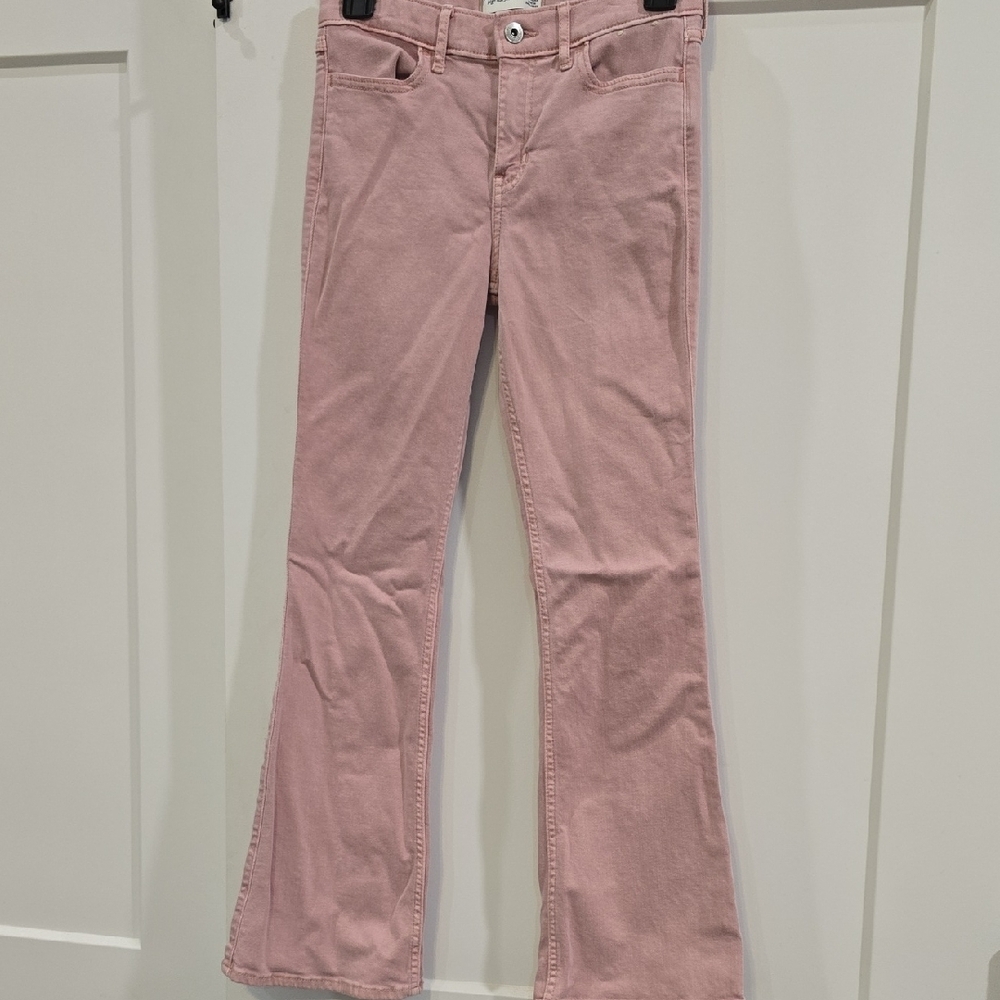 Ambercrombie Girls High Rise Flared Jeans